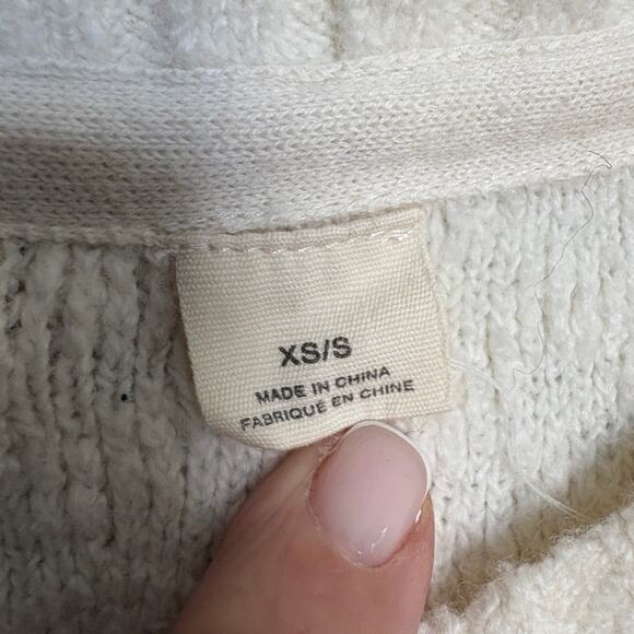 Anthropologie Sleeping on Snow Woodland Stroll poncho sweater S boho softgirl - Picture 10 of 12